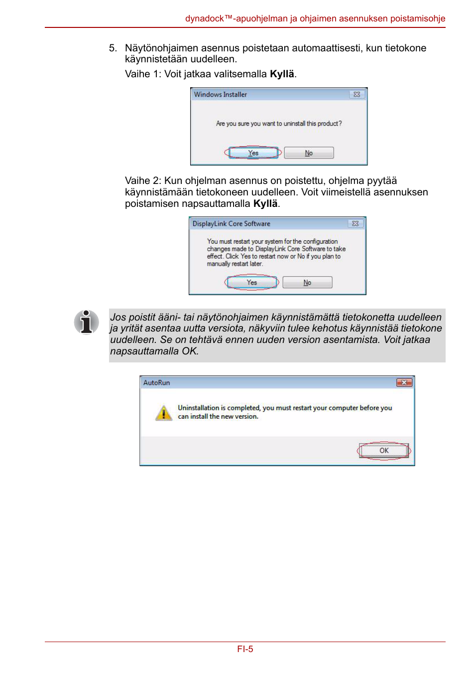 Toshiba Dynadock User Manual | Page 77 / 132