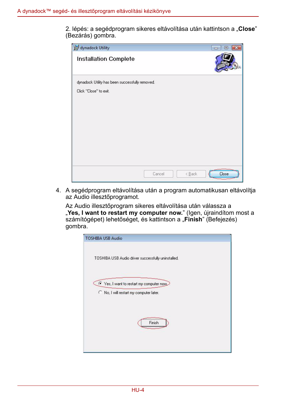 Toshiba Dynadock User Manual | Page 88 / 132