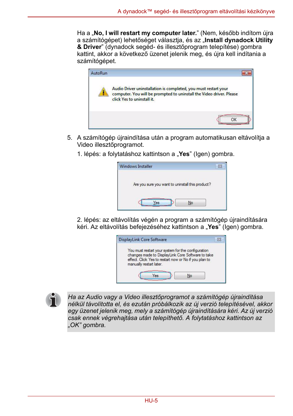 Toshiba Dynadock User Manual | Page 89 / 132
