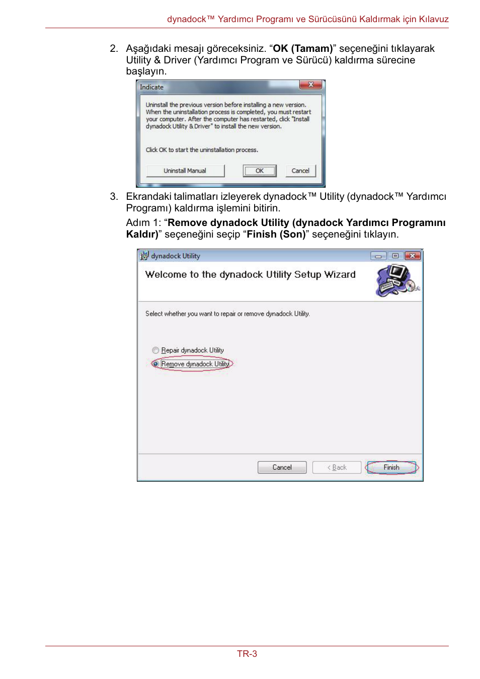 Toshiba Dynadock User Manual | Page 99 / 132