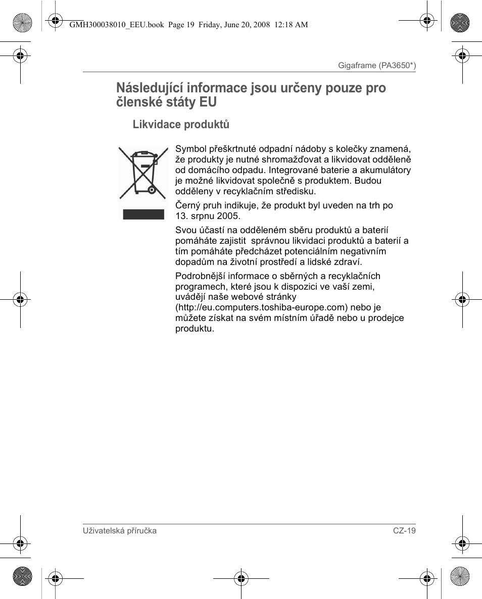 Toshiba Gigaframe Q-Series User Manual | Page 199 / 260