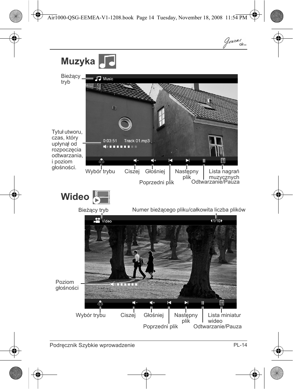 Muzyka wideo | Toshiba JournE Air1000 User Manual | Page 153 / 302
