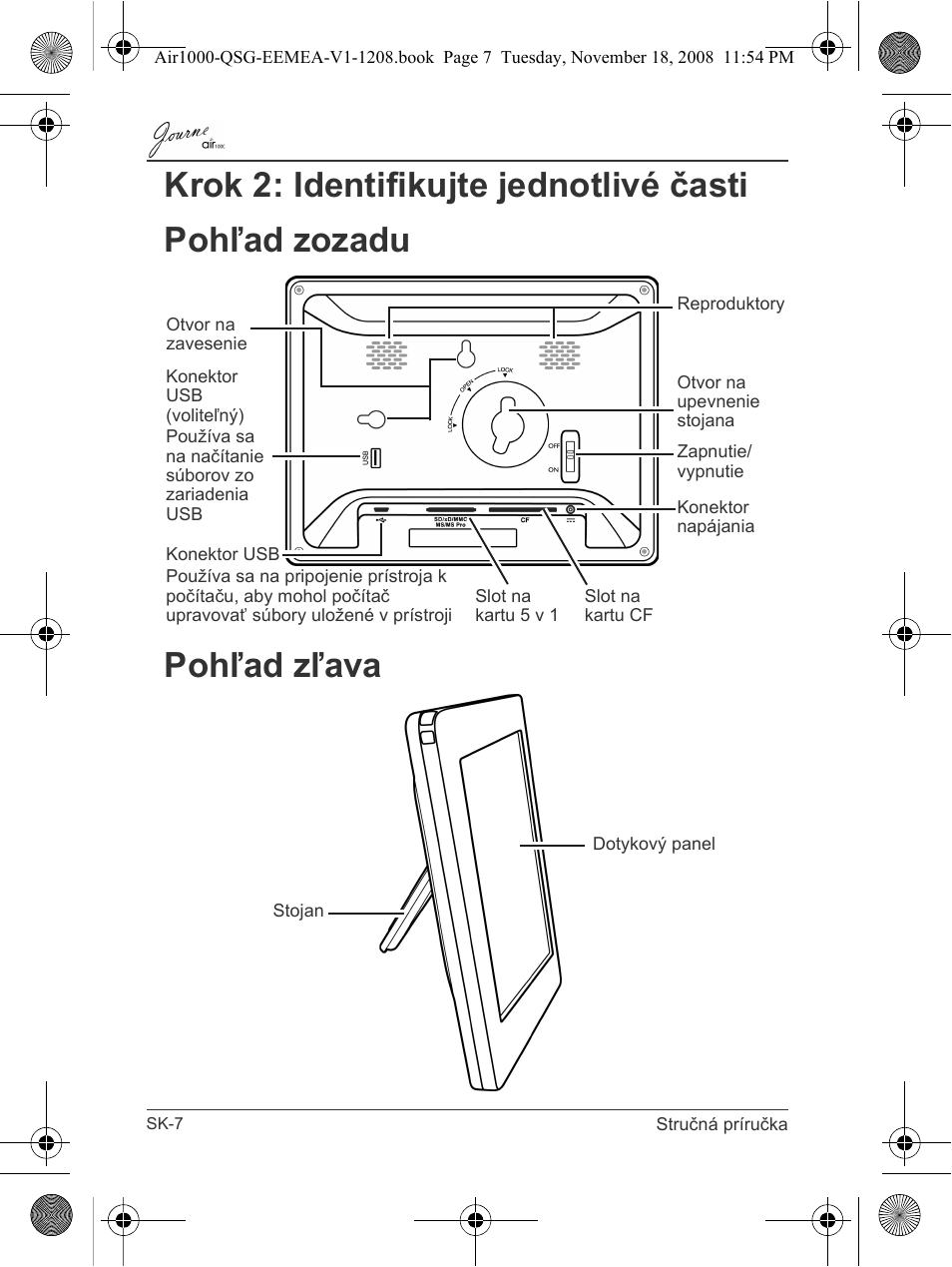 Toshiba JournE Air1000 User Manual | Page 218 / 302