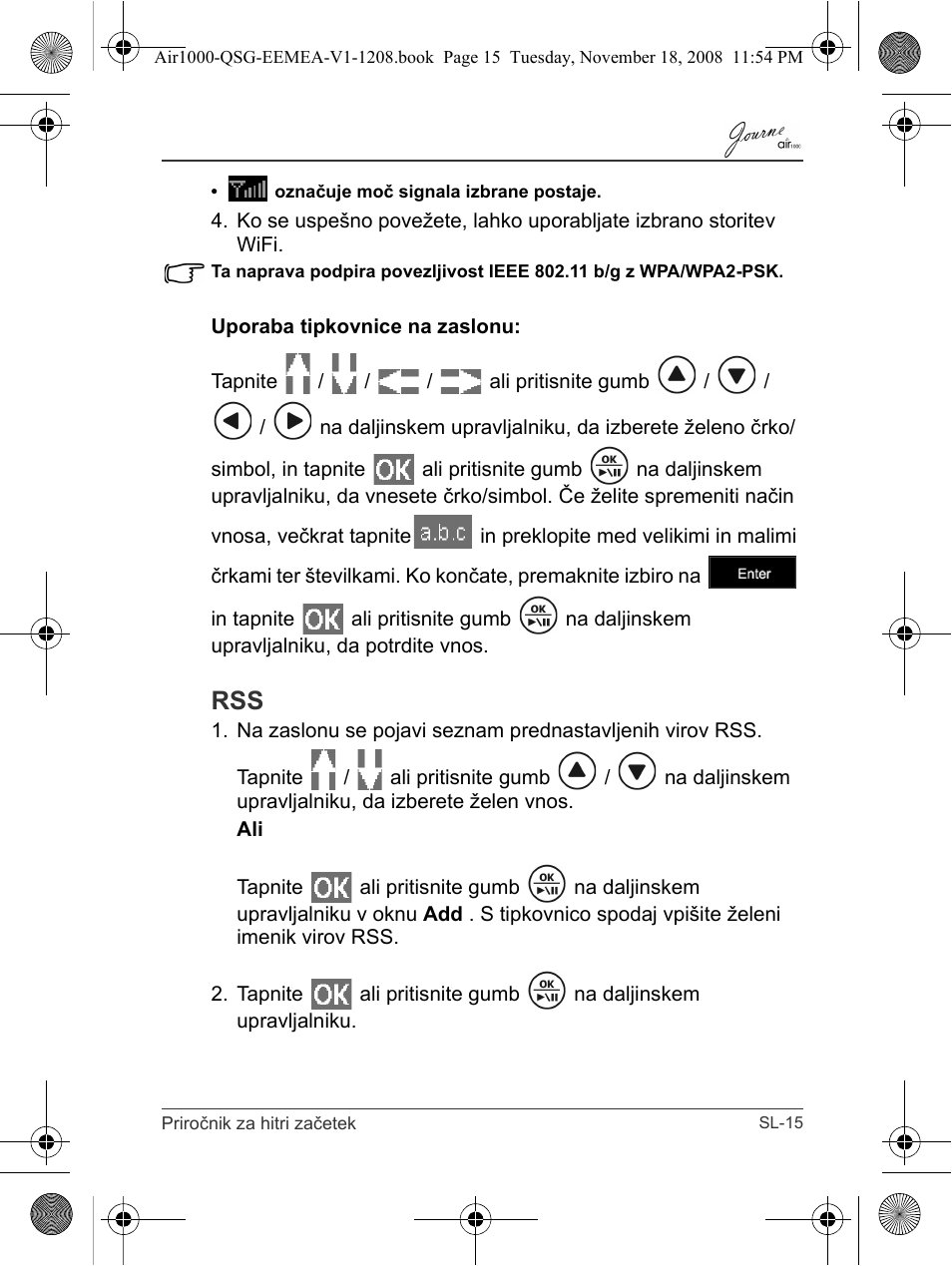 Toshiba JournE Air1000 User Manual | Page 249 / 302