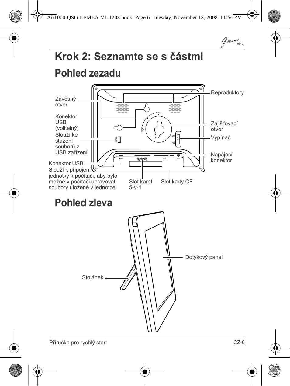Toshiba JournE Air1000 User Manual | Page 29 / 302