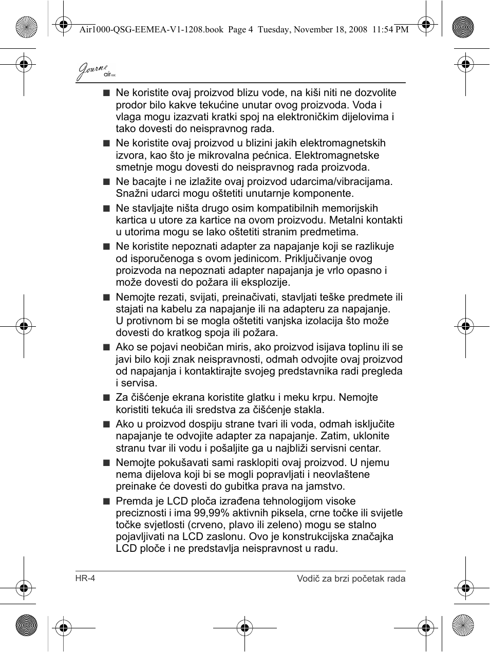 Toshiba JournE Air1000 User Manual | Page 98 / 302