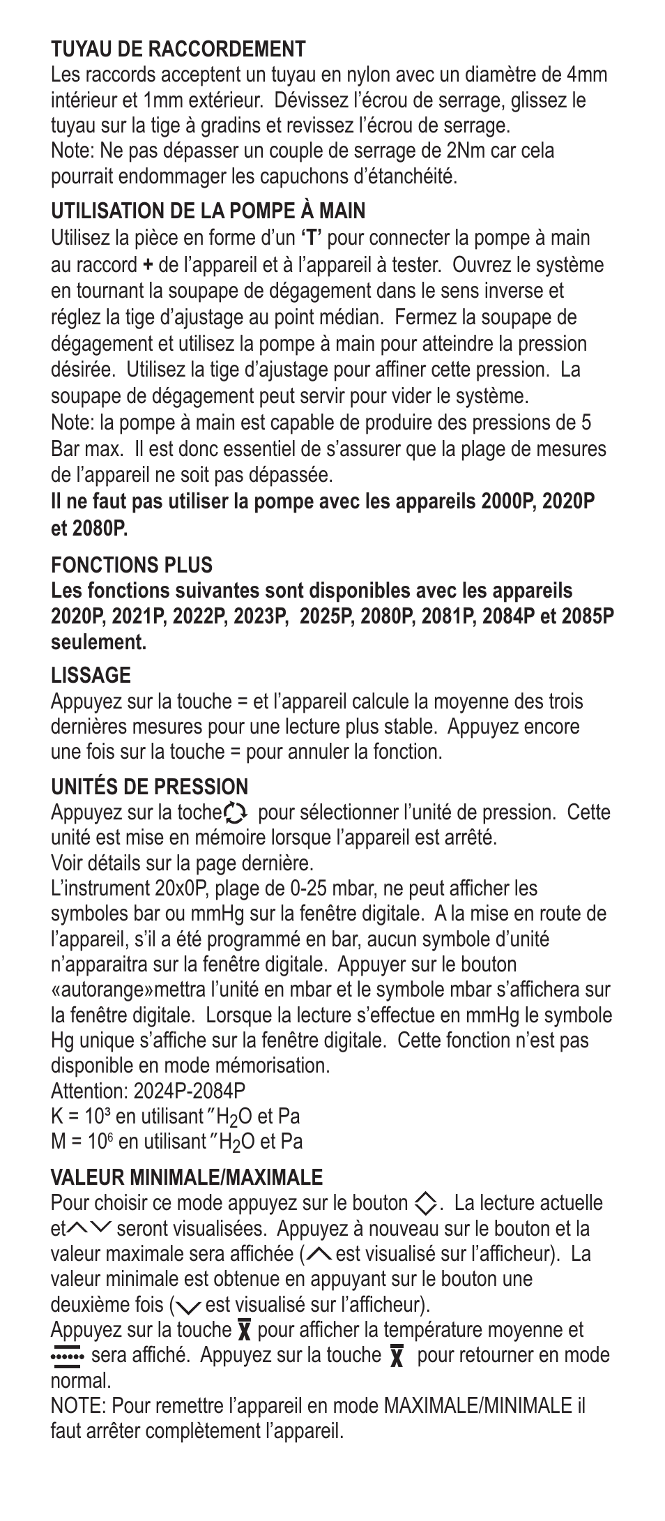 Aplicación del instrumento, Operación del instrumento | Adesso Series 2000 User Manual | Page 23 / 35