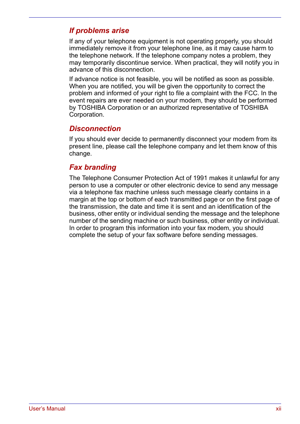 Toshiba Satellite P30 User Manual | Page 12 / 165