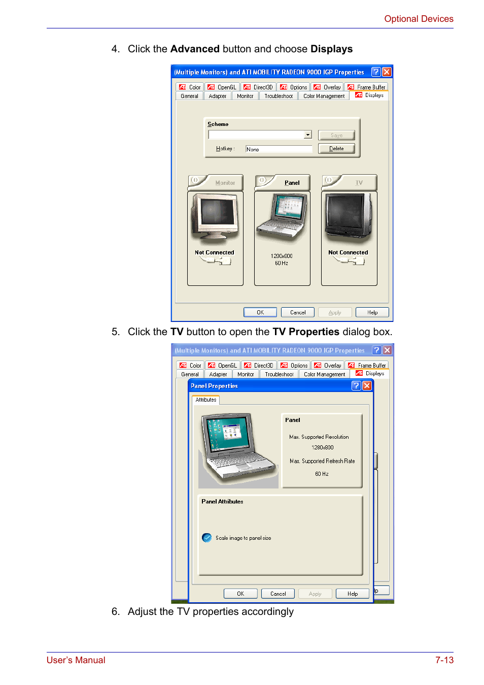 Toshiba Satellite P30 User Manual | Page 126 / 165