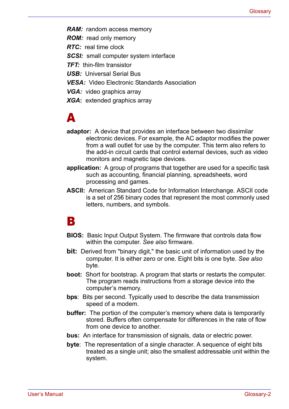 Toshiba Satellite P30 User Manual | Page 159 / 165