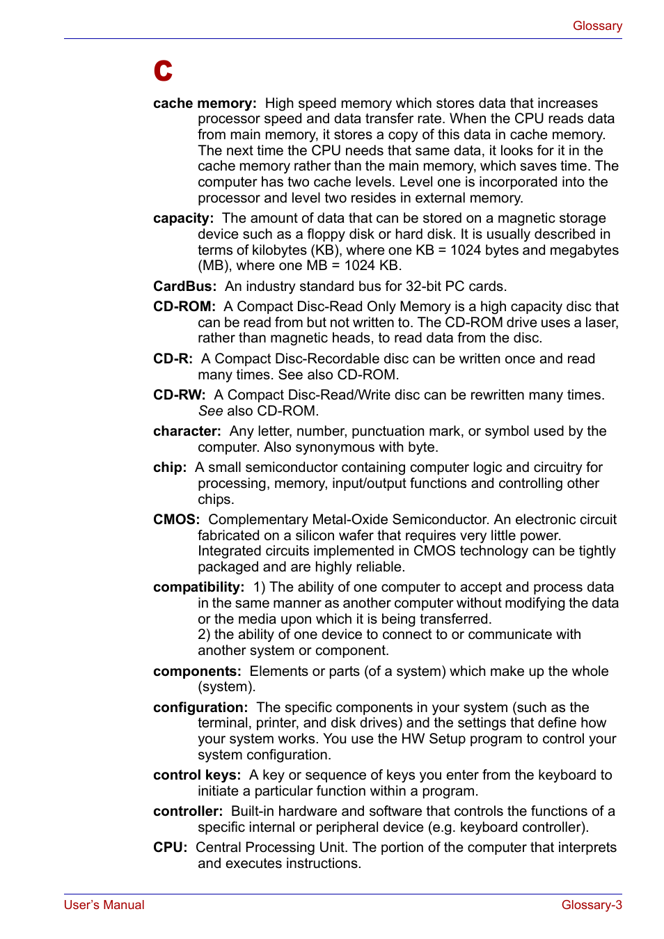 Toshiba Satellite P30 User Manual | Page 160 / 165