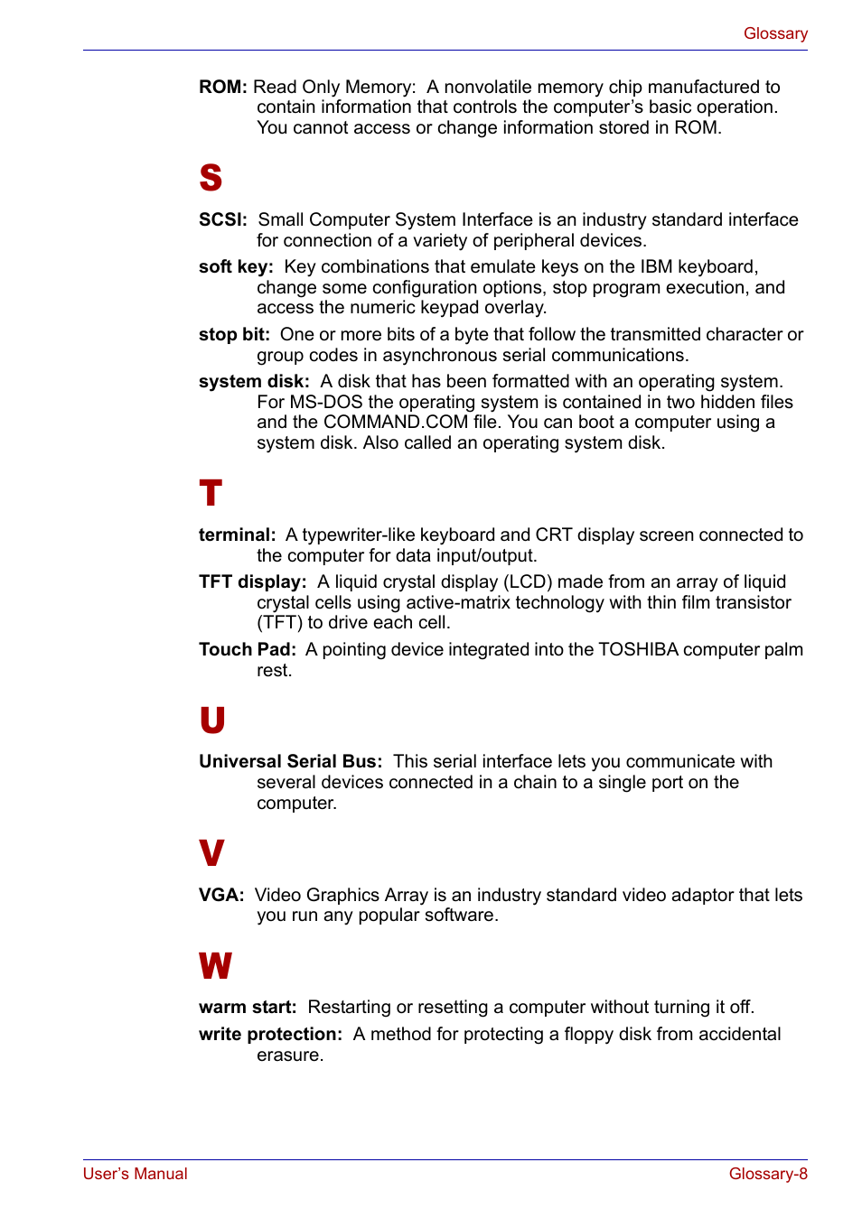 Toshiba Satellite P30 User Manual | Page 165 / 165