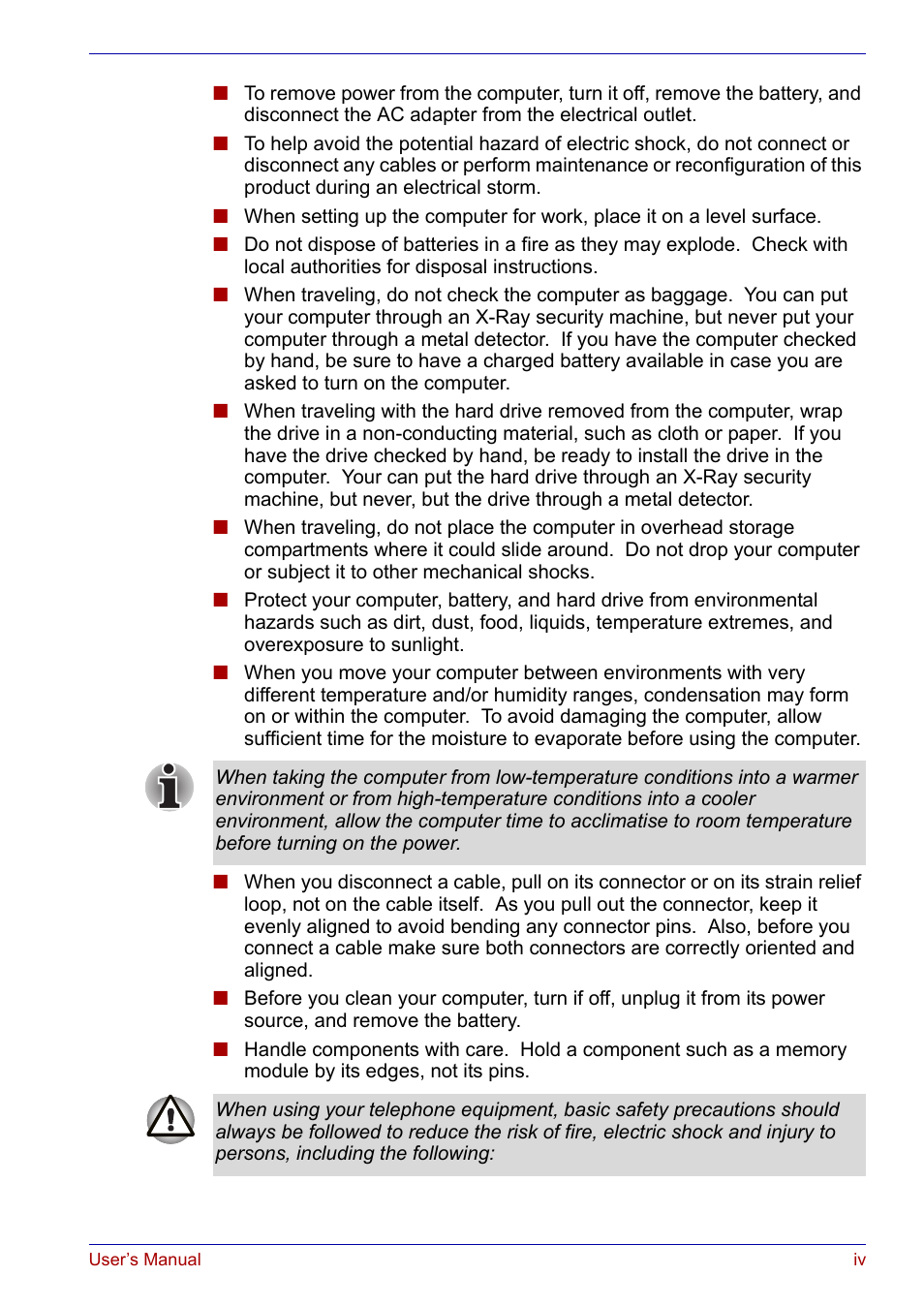 Toshiba Satellite P30 User Manual | Page 4 / 165