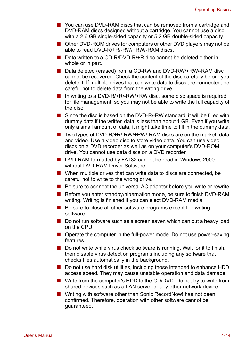 Toshiba Satellite P30 User Manual | Page 81 / 165