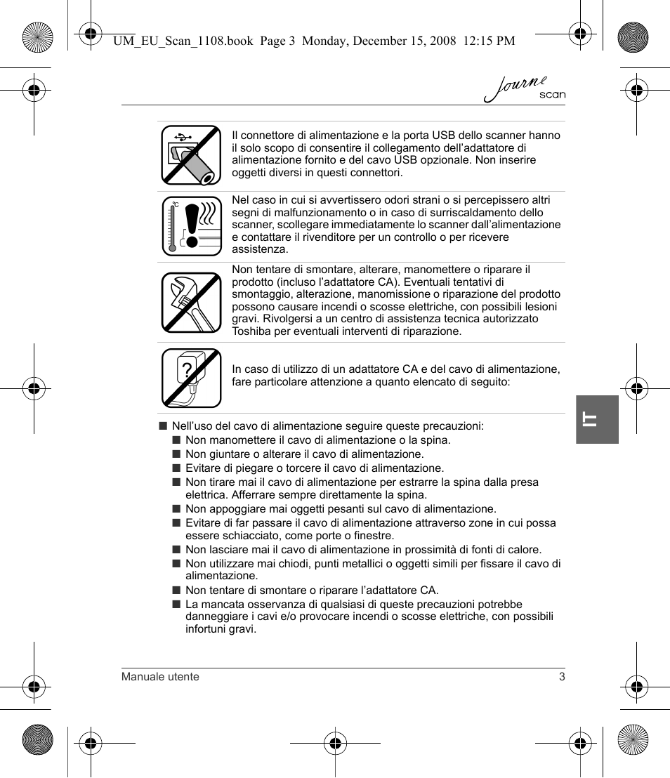 Toshiba JournE Scan User Manual | Page 111 / 198