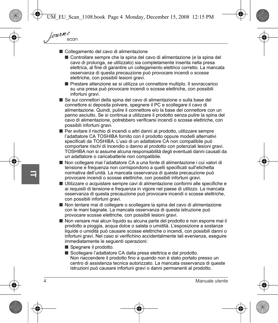 Toshiba JournE Scan User Manual | Page 112 / 198