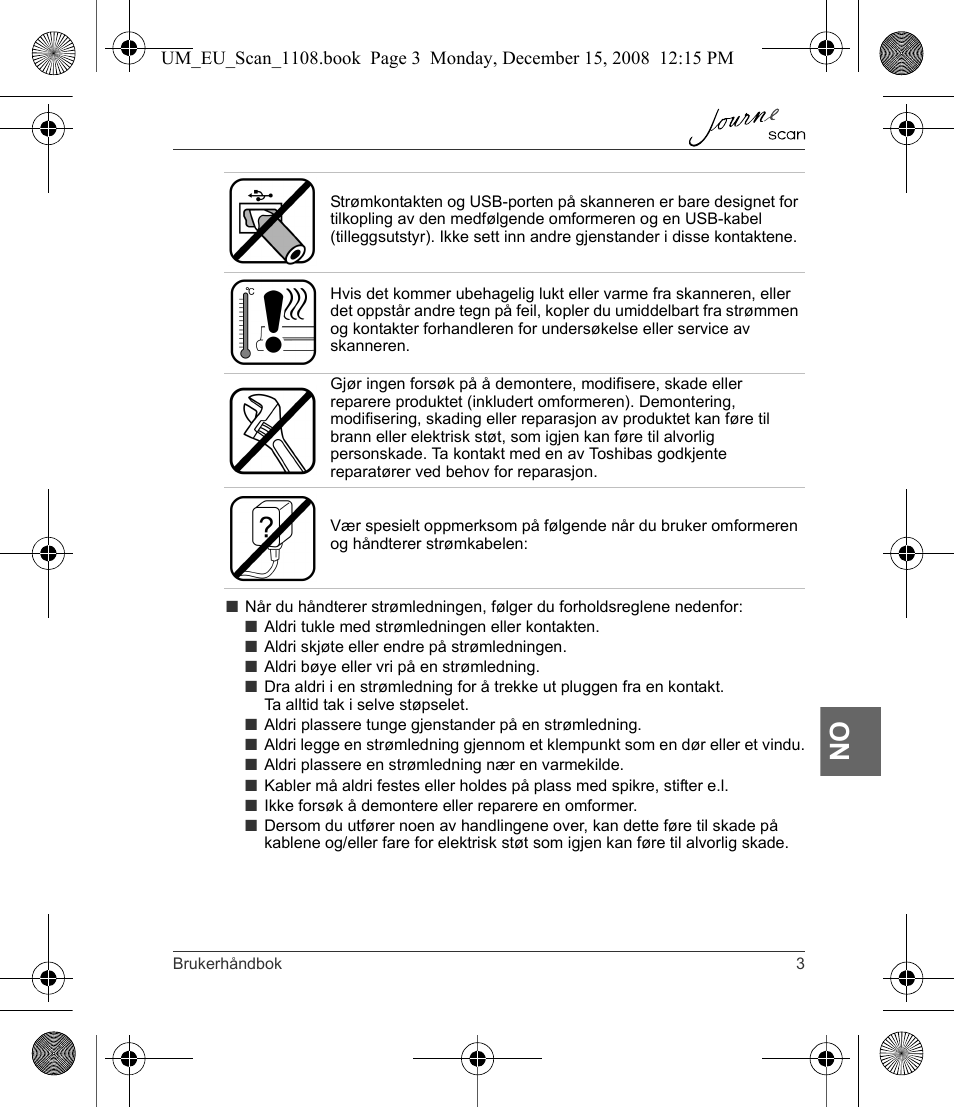 Toshiba JournE Scan User Manual | Page 147 / 198