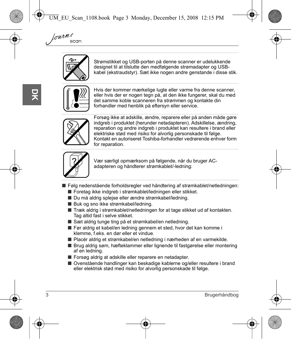 Toshiba JournE Scan User Manual | Page 40 / 198