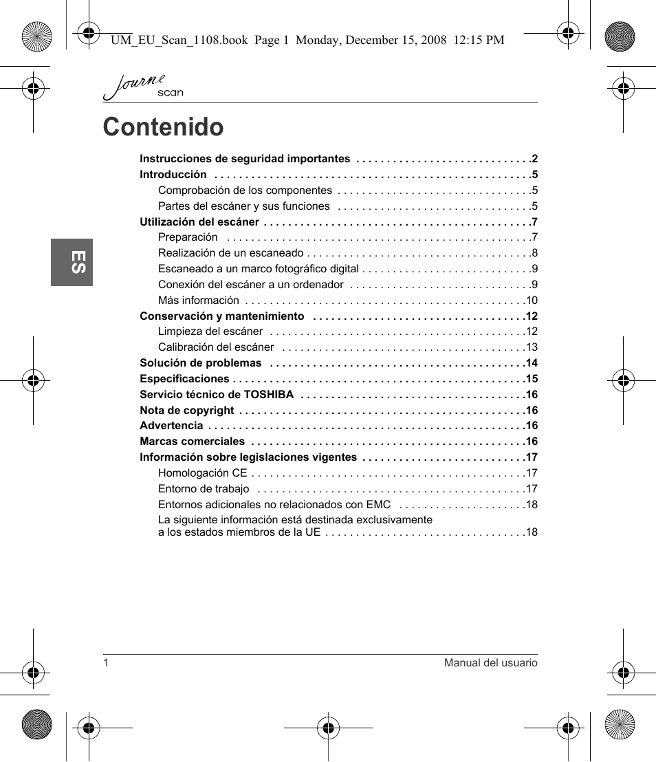 Toshiba JournE Scan User Manual | Page 56 / 198