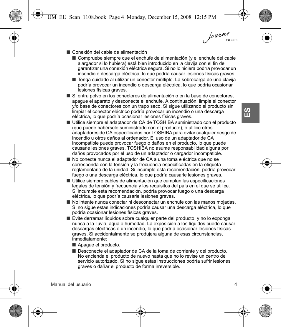 Toshiba JournE Scan User Manual | Page 59 / 198