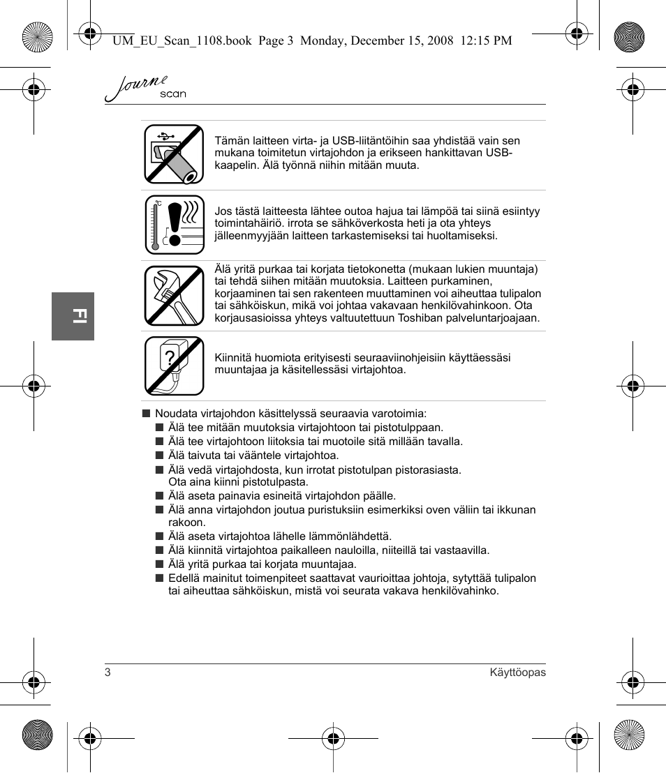 Toshiba JournE Scan User Manual | Page 76 / 198