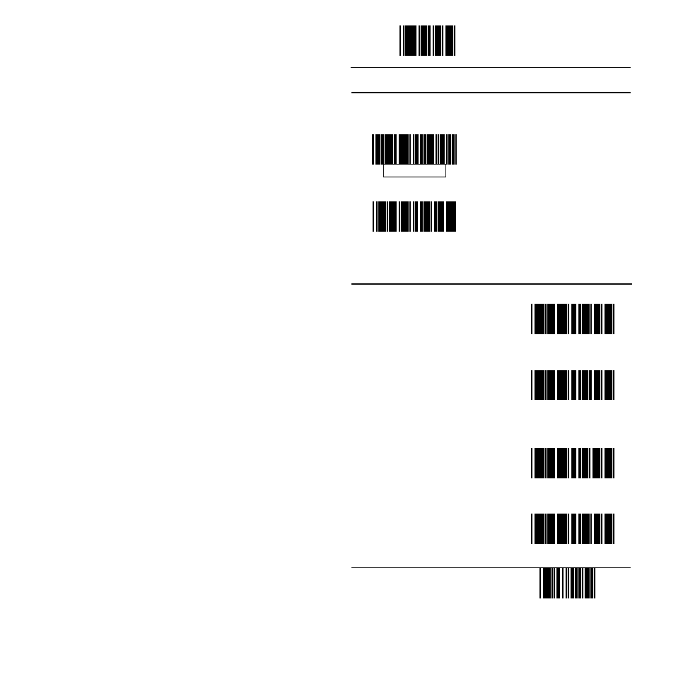 General configuration, Scanning mode selection (for laser scanner), Scanning mode selection (for ccd scanner) | Adesso NuScan 2100 Series User Manual | Page 8 / 35