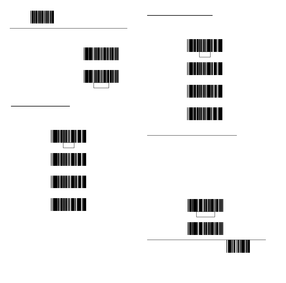 Data redundant check, Inter-message delay, Inter-character delay | Message/block mode selection | Adesso NuScan 2100 Series User Manual | Page 9 / 35
