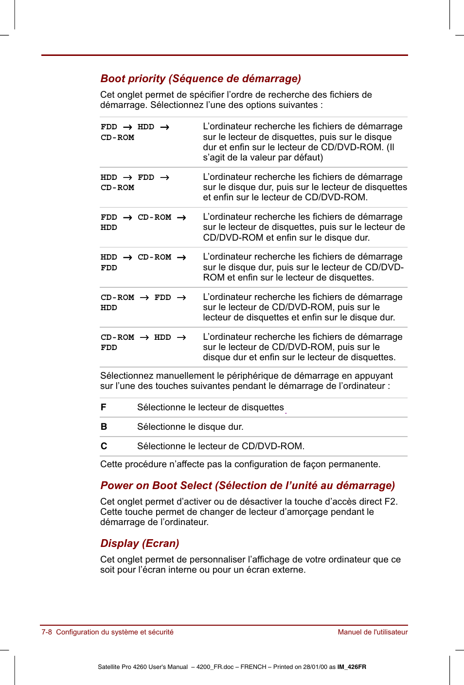 Toshiba Satellite Pro 4220 User Manual | Page 100 / 238