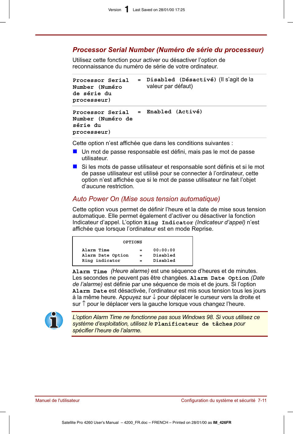 Toshiba Satellite Pro 4220 User Manual | Page 103 / 238