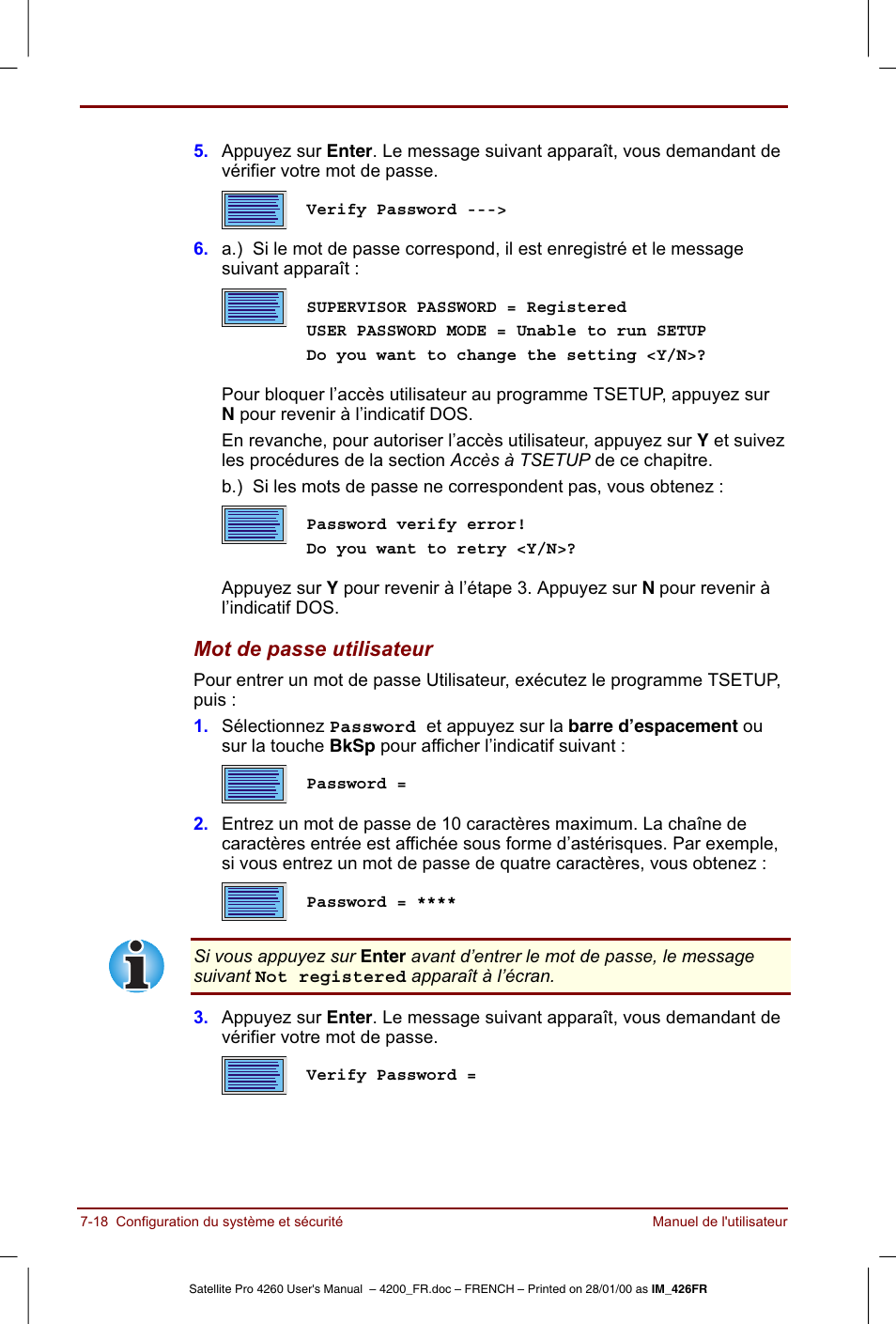 Toshiba Satellite Pro 4220 User Manual | Page 110 / 238