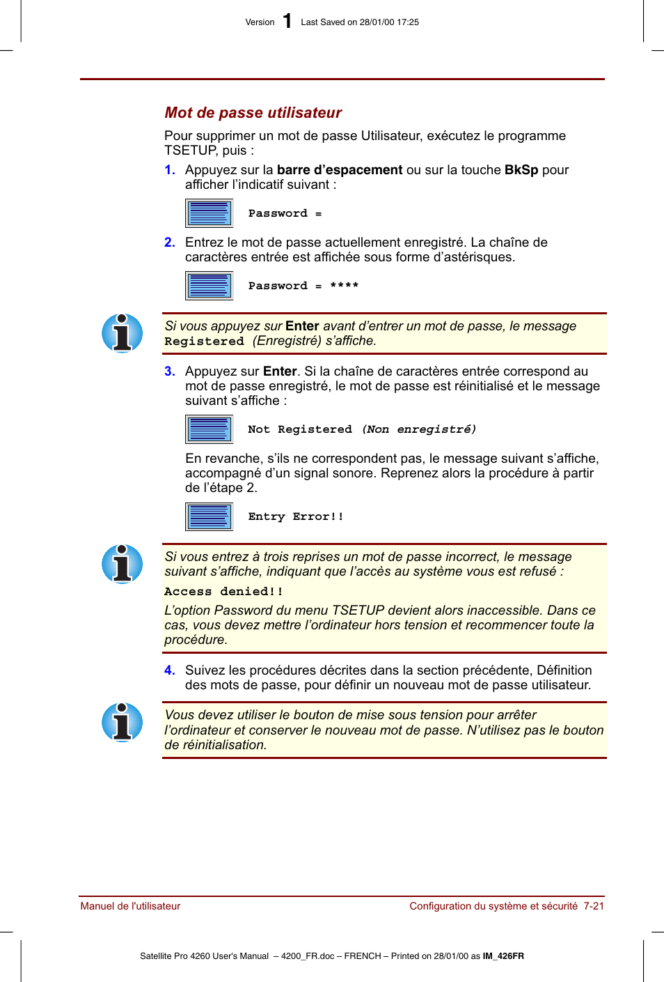 Toshiba Satellite Pro 4220 User Manual | Page 113 / 238