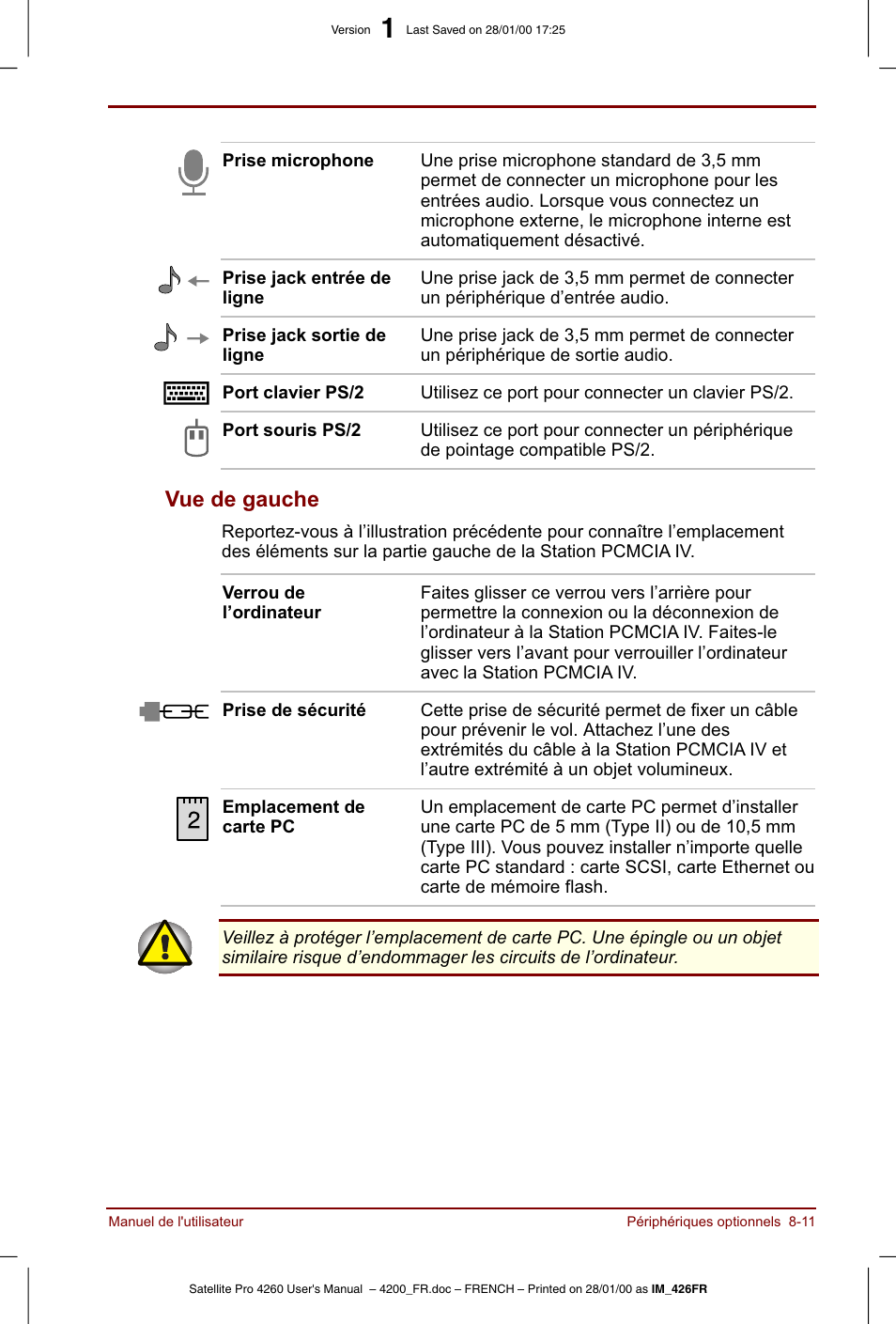 Toshiba Satellite Pro 4220 User Manual | Page 129 / 238