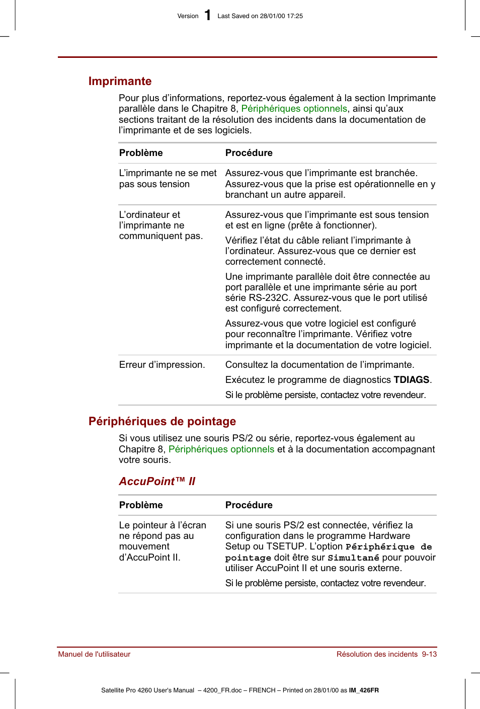 Toshiba Satellite Pro 4220 User Manual | Page 167 / 238