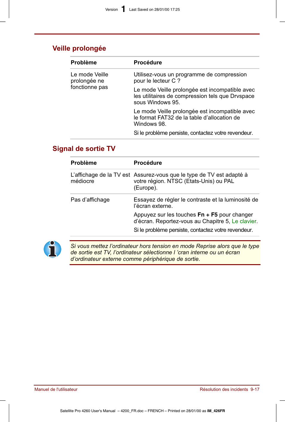 Toshiba Satellite Pro 4220 User Manual | Page 171 / 238