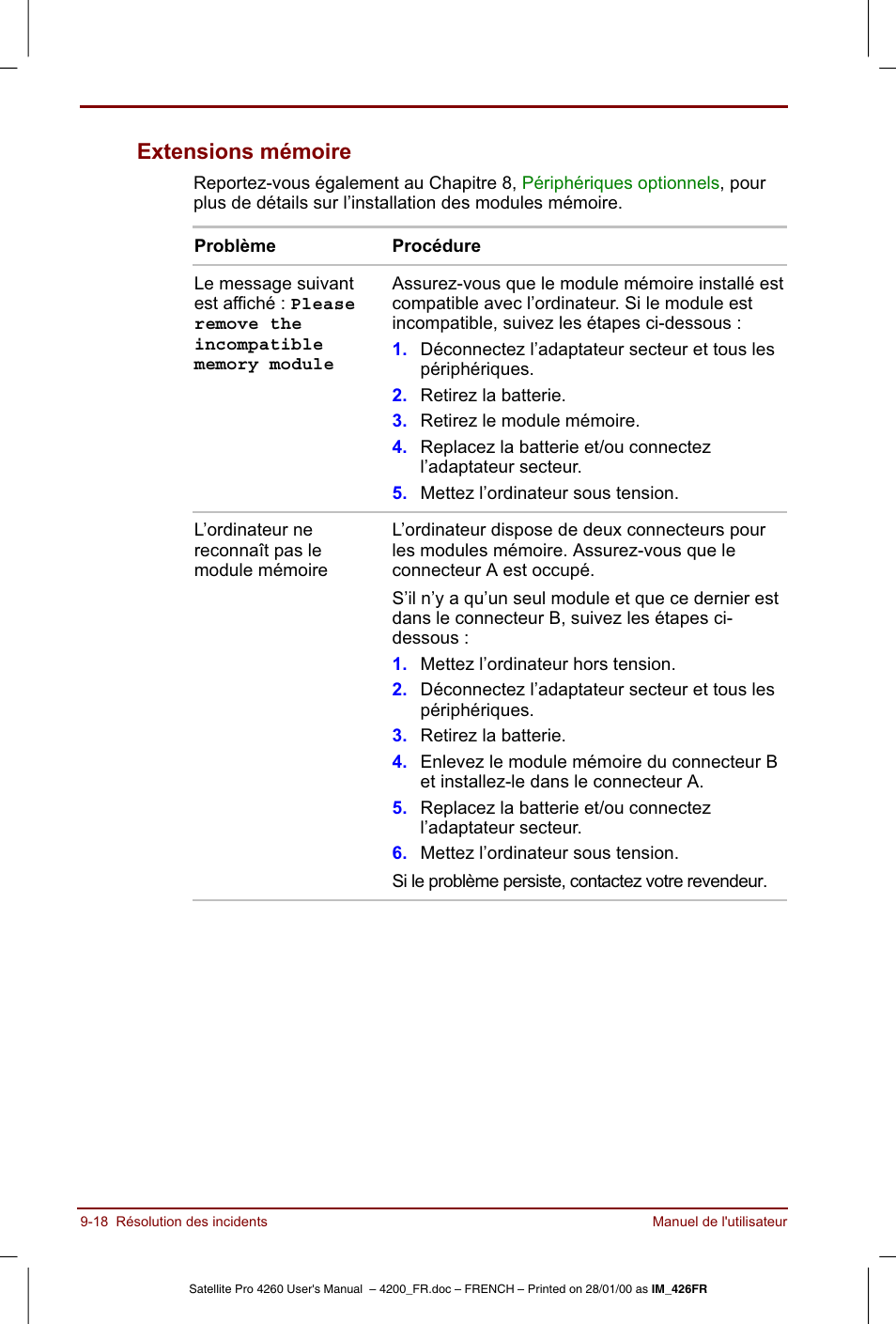 Toshiba Satellite Pro 4220 User Manual | Page 172 / 238