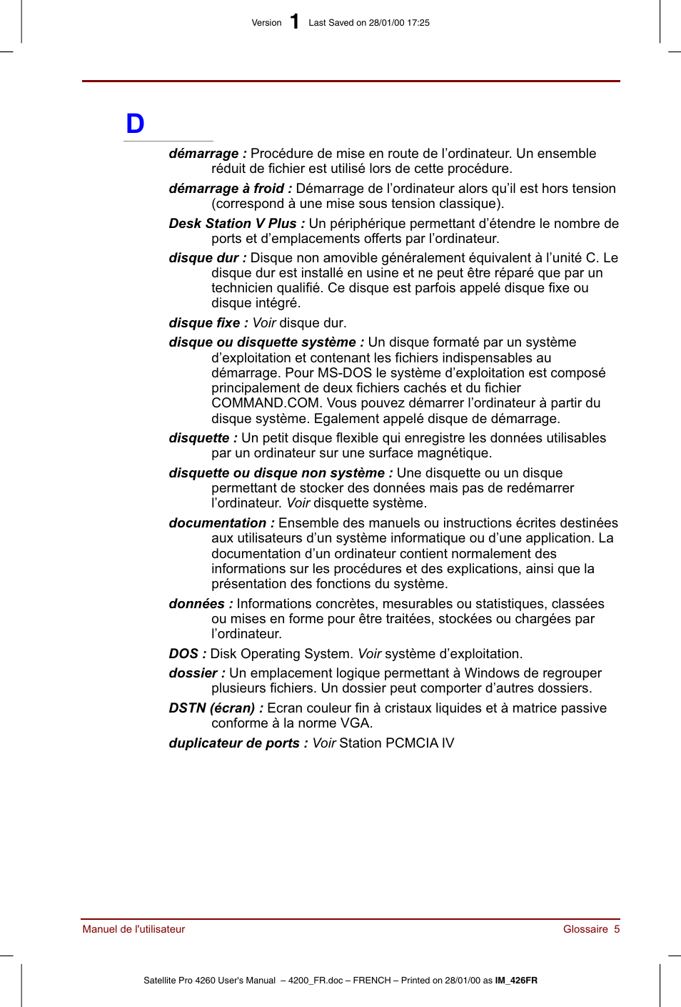 Toshiba Satellite Pro 4220 User Manual | Page 223 / 238