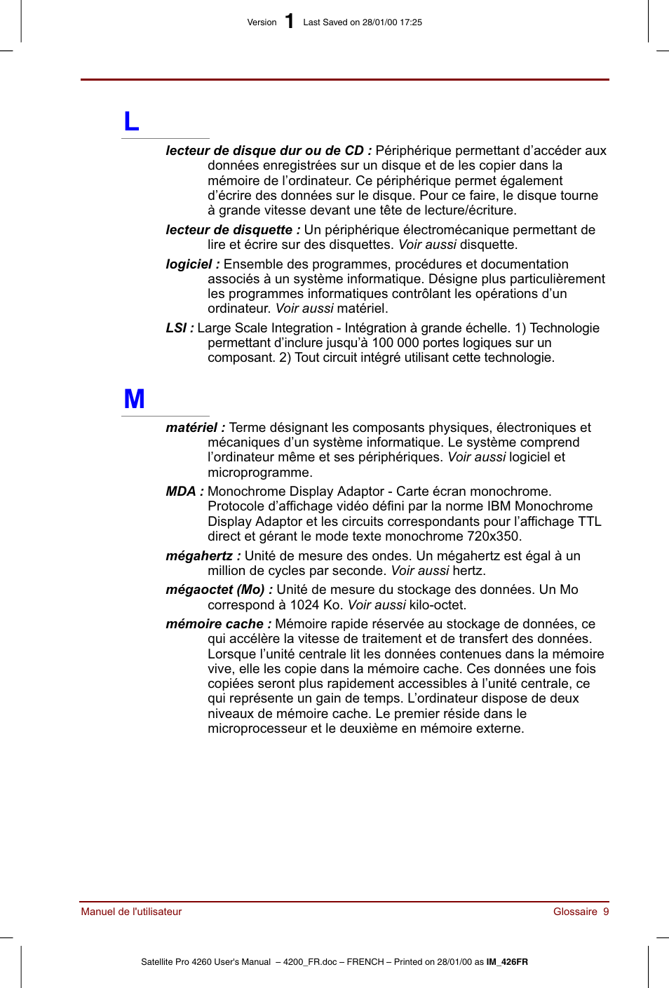 Toshiba Satellite Pro 4220 User Manual | Page 227 / 238