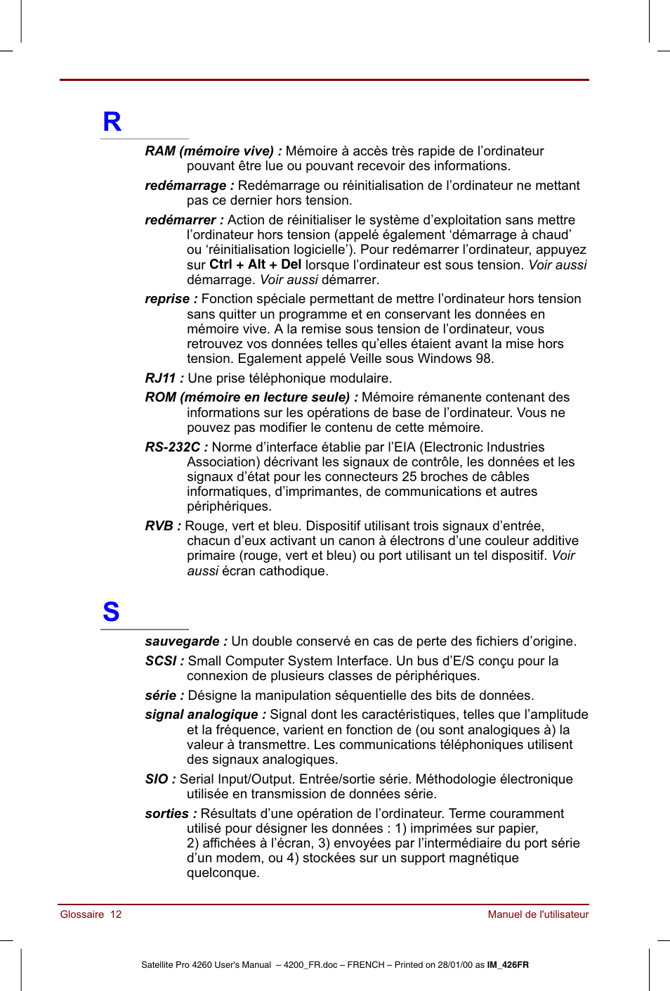 Toshiba Satellite Pro 4220 User Manual | Page 230 / 238