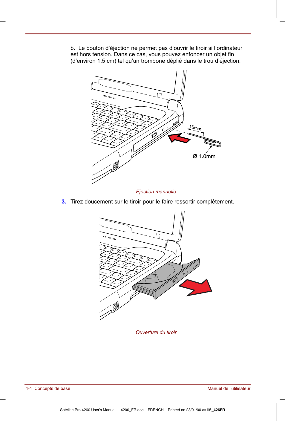 Toshiba Satellite Pro 4220 User Manual | Page 62 / 238