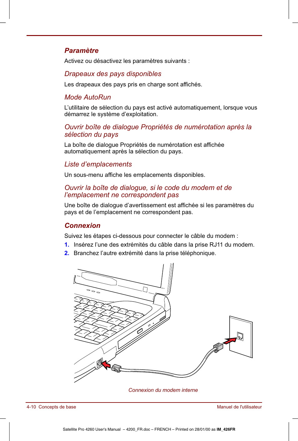 Toshiba Satellite Pro 4220 User Manual | Page 68 / 238