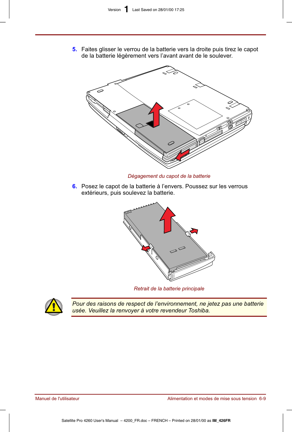 Toshiba Satellite Pro 4220 User Manual | Page 87 / 238