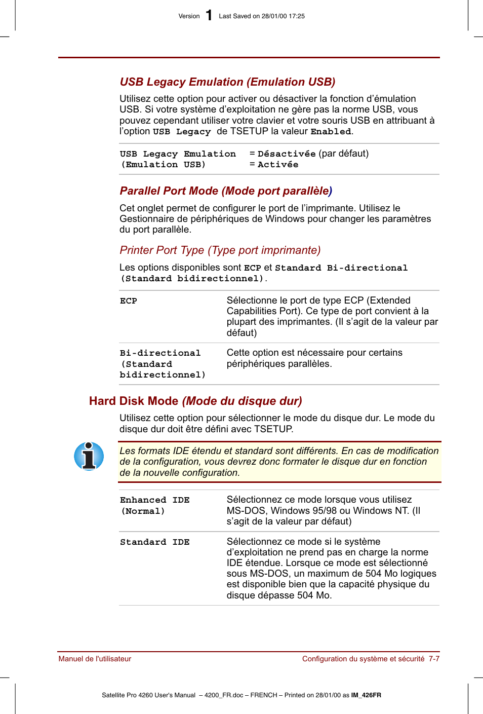 Toshiba Satellite Pro 4220 User Manual | Page 99 / 238