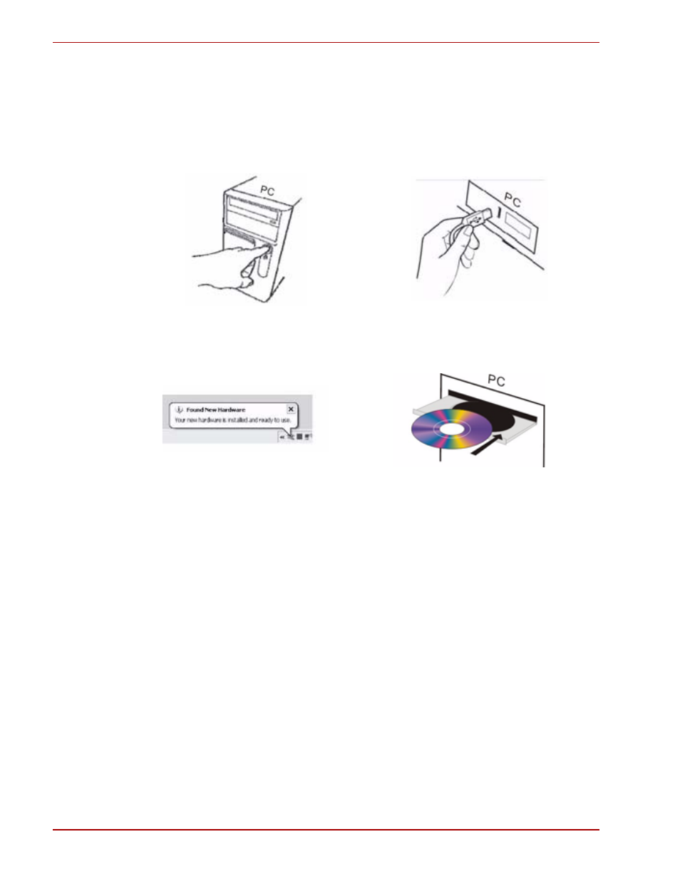 Instalación del software, Otras opciones de conexión, Concentrador usb | Toshiba Gaming Mouse X20 User Manual | Page 32 / 102