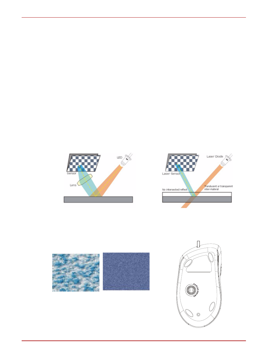 Connessione ps/2 (solo windows), Utilizzo del mouse | Toshiba Gaming Mouse X20 User Manual | Page 60 / 102