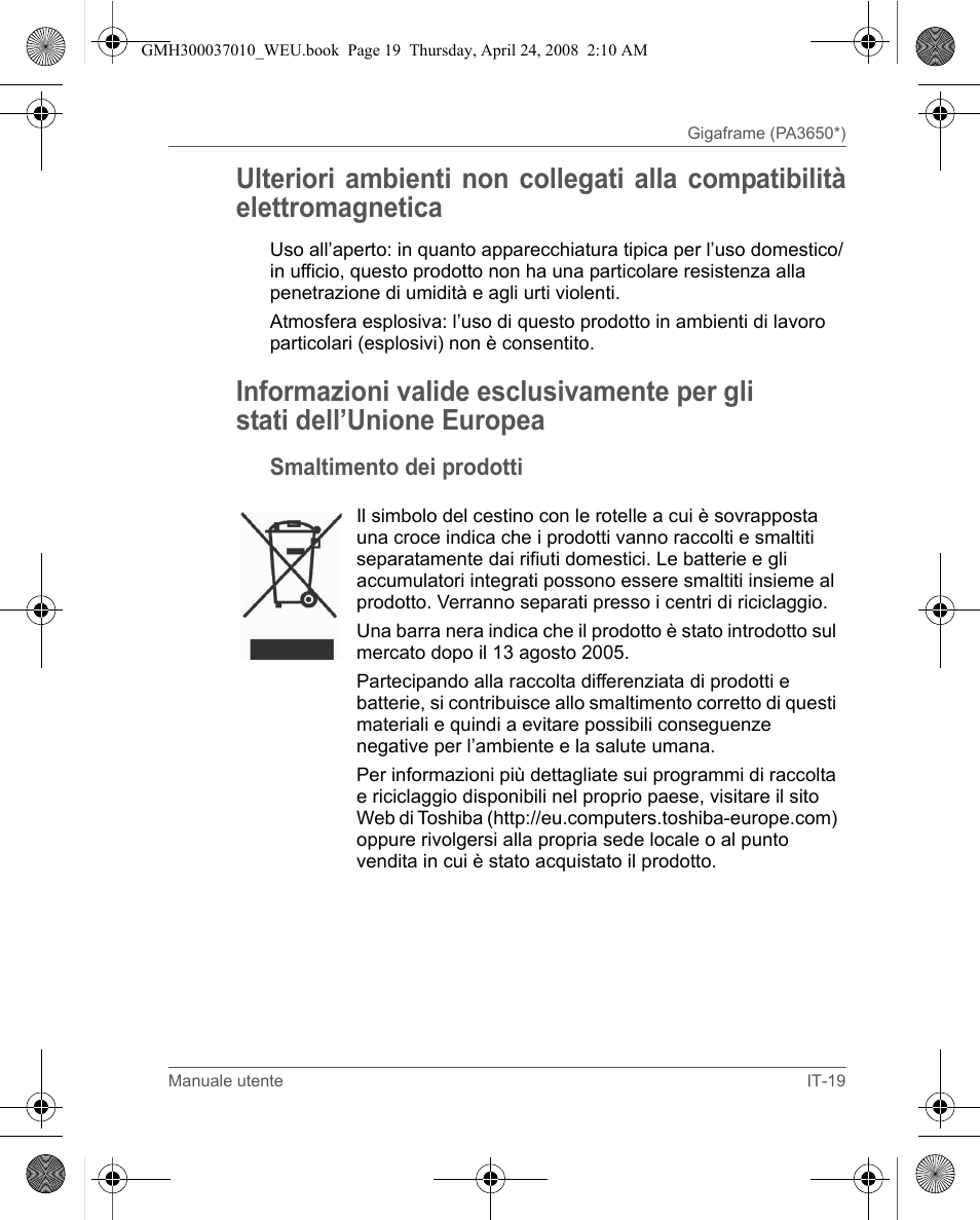Toshiba Gigaframe Q-Series User Manual | Page 99 / 220
