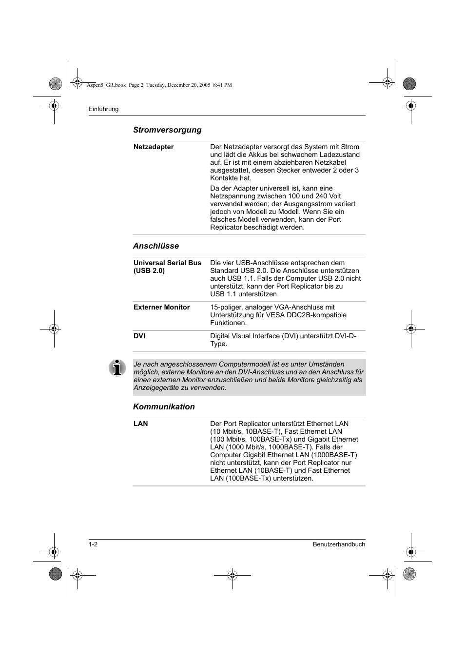 Toshiba Express Port Replicator User Manual | Page 90 / 280