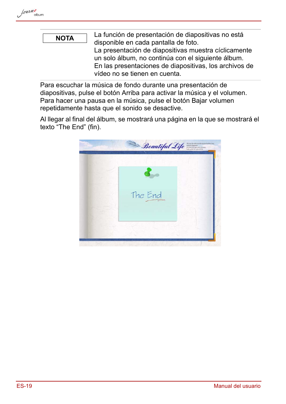 Toshiba JournE album User Manual | Page 116 / 354