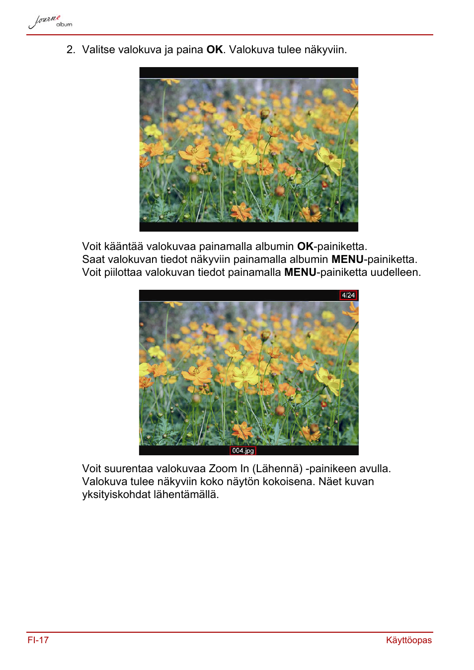 Toshiba JournE album User Manual | Page 146 / 354