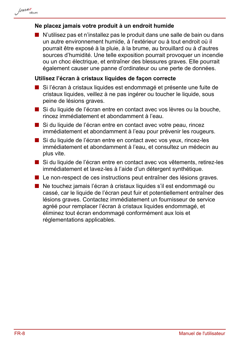 Toshiba JournE album User Manual | Page 168 / 354
