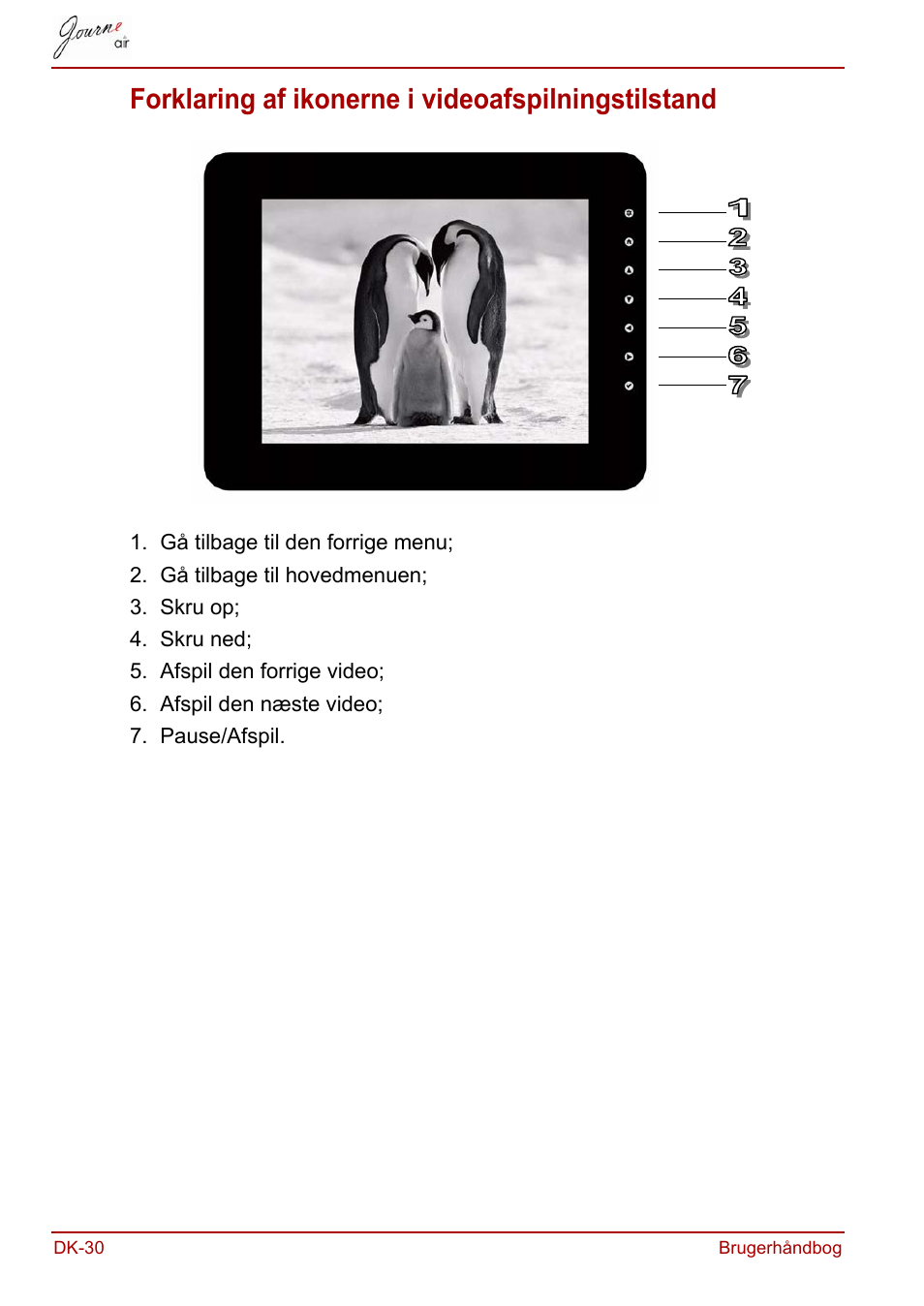 Forklaring af ikonerne i videoafspilningstilstand | Toshiba JournE Air800-801 User Manual | Page 158 / 706